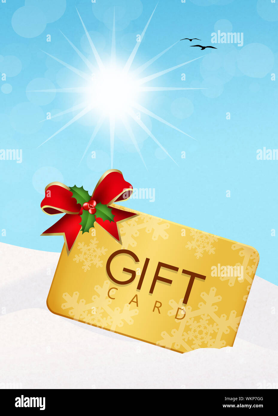 Carte-cadeau Banque D'Images