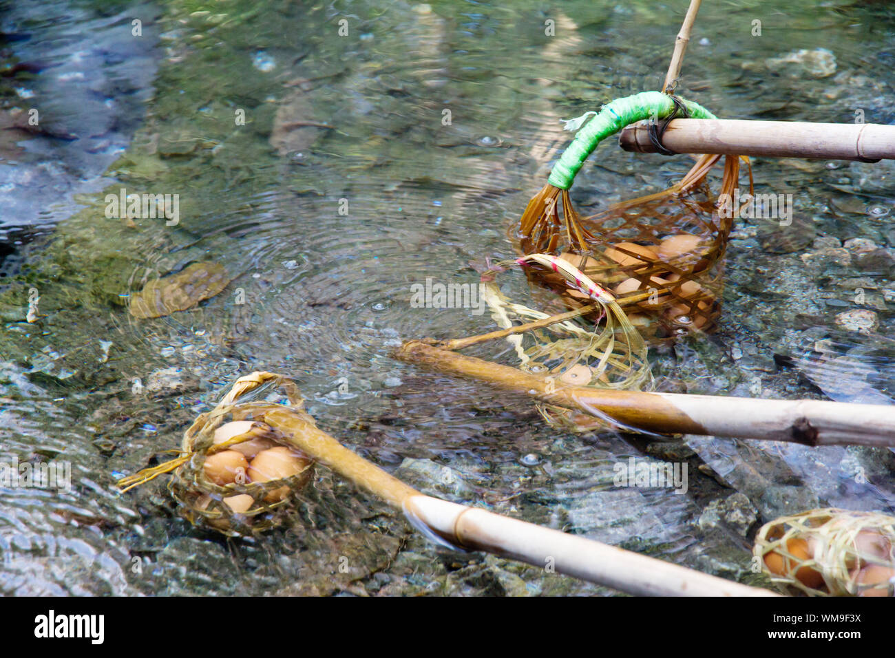 Oeuf bouilli Banque D'Images