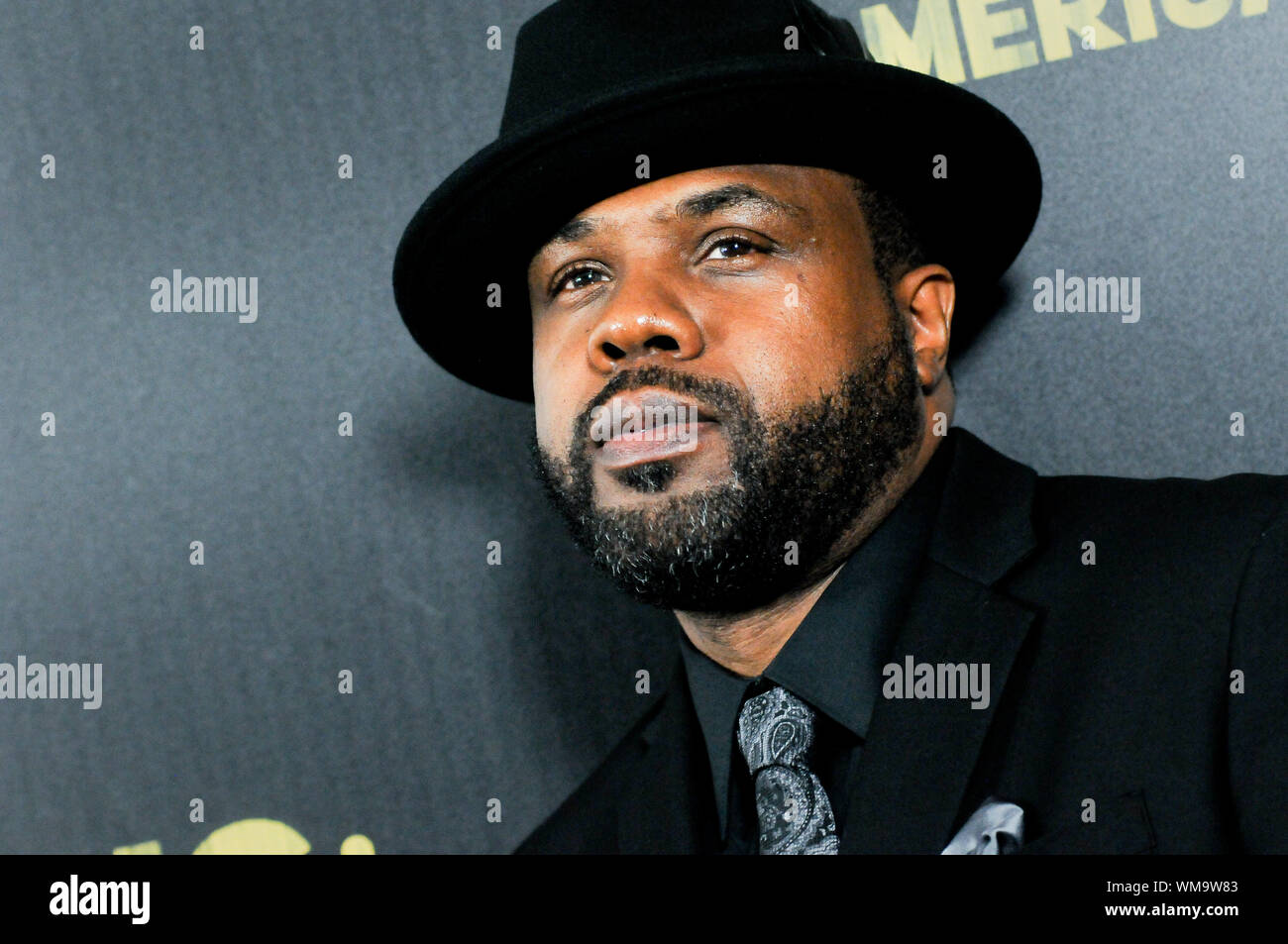 New York, États-Unis. 08Th Sep 2019. Ronald 'mathématiques' Bean assiste à la Wu-Tang : An American Saga premiere tenue à Metrograph à New York City. Credit : SOPA/Alamy Images Limited Live News Banque D'Images