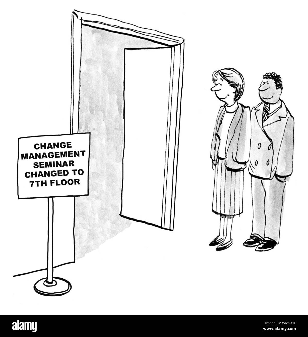 Les cadres obtiennent grâce à la motivation d'incitation à la Banque D'Images