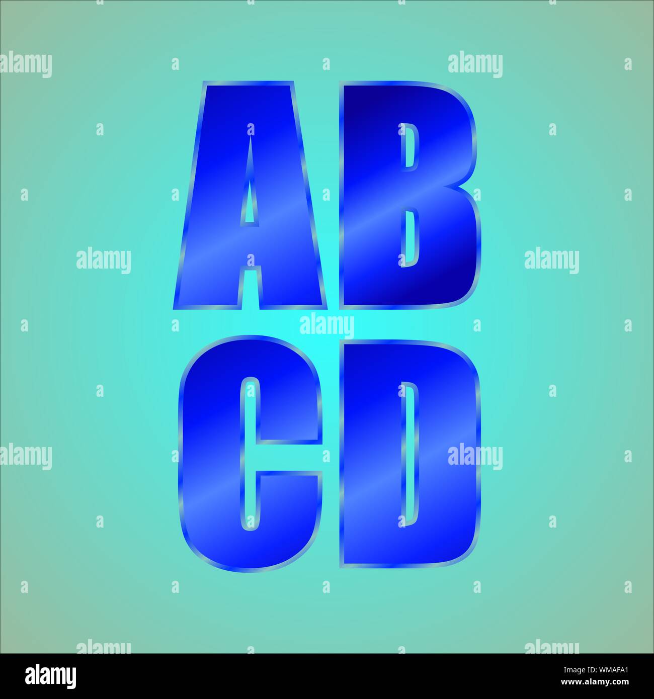 Typographie Banque D'Images