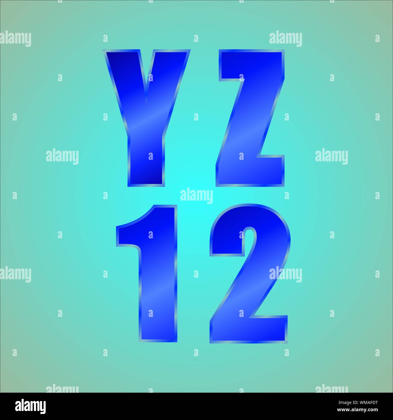 Typographie Banque D'Images