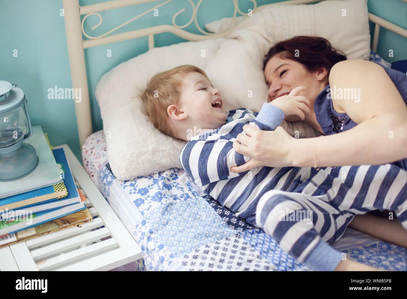 Mère avec enfant Banque D'Images