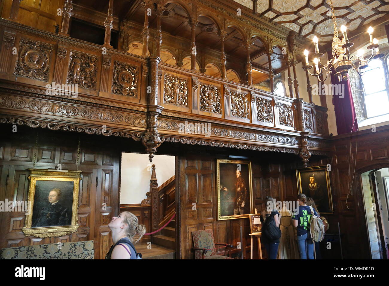 Hever castle interior Banque de photographies et d’images à haute ...