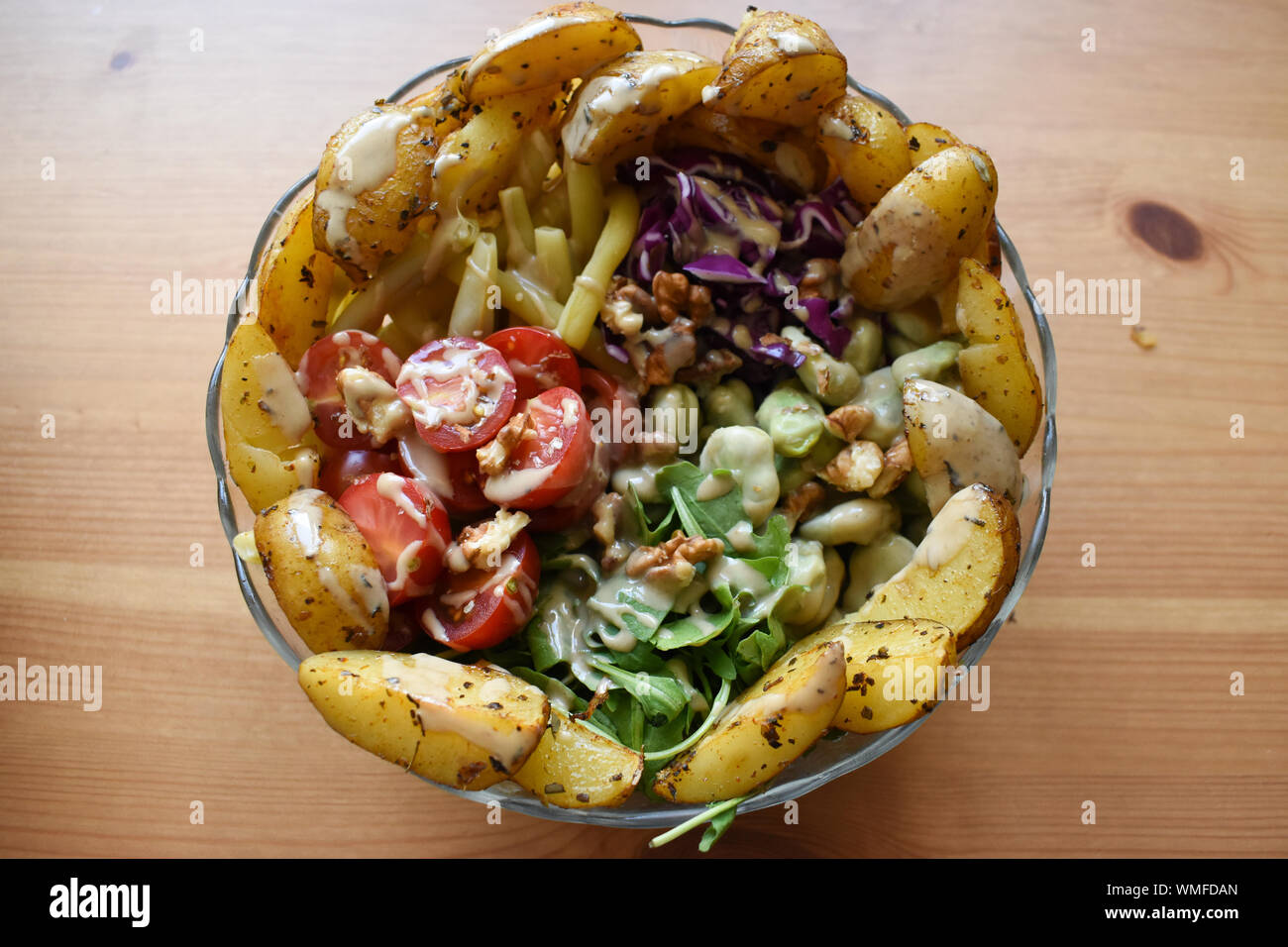 Bol de légumes végétarien Banque D'Images