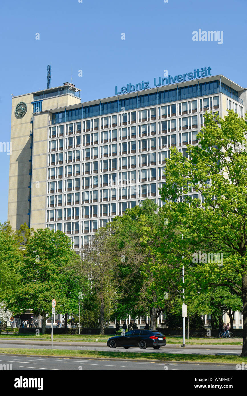 Wirtschaftswissenschaftliche Fakultaet Gottfried Wilhelm Leibniz, Universität Hannover, Königsworther Platz, Hannover, Allemagne, Deutschland Banque D'Images