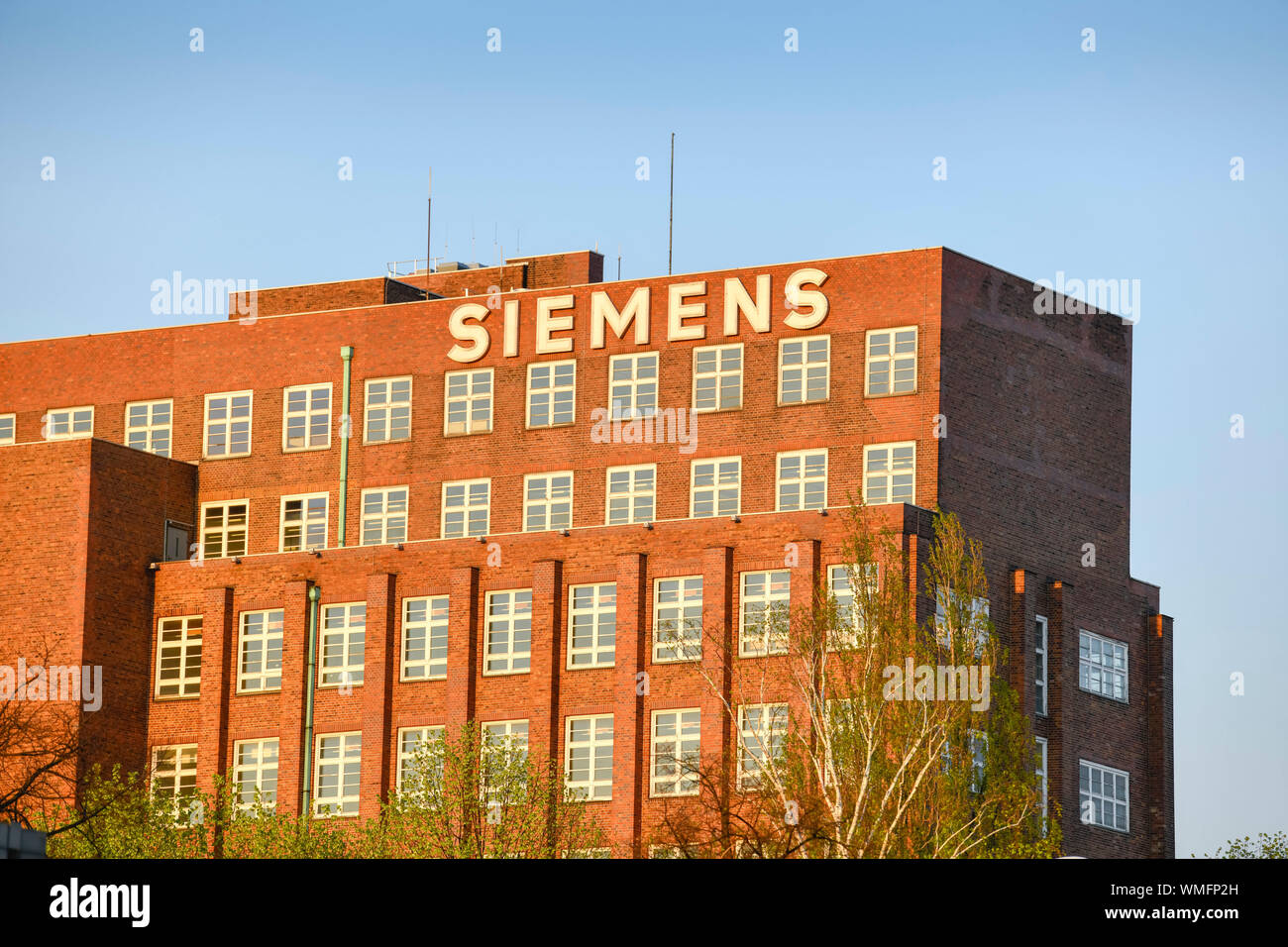 Siemens AG Schaltwerk, Nonnendammallee, Siemensstadt, Spandau, Berlin, Deutschland Banque D'Images