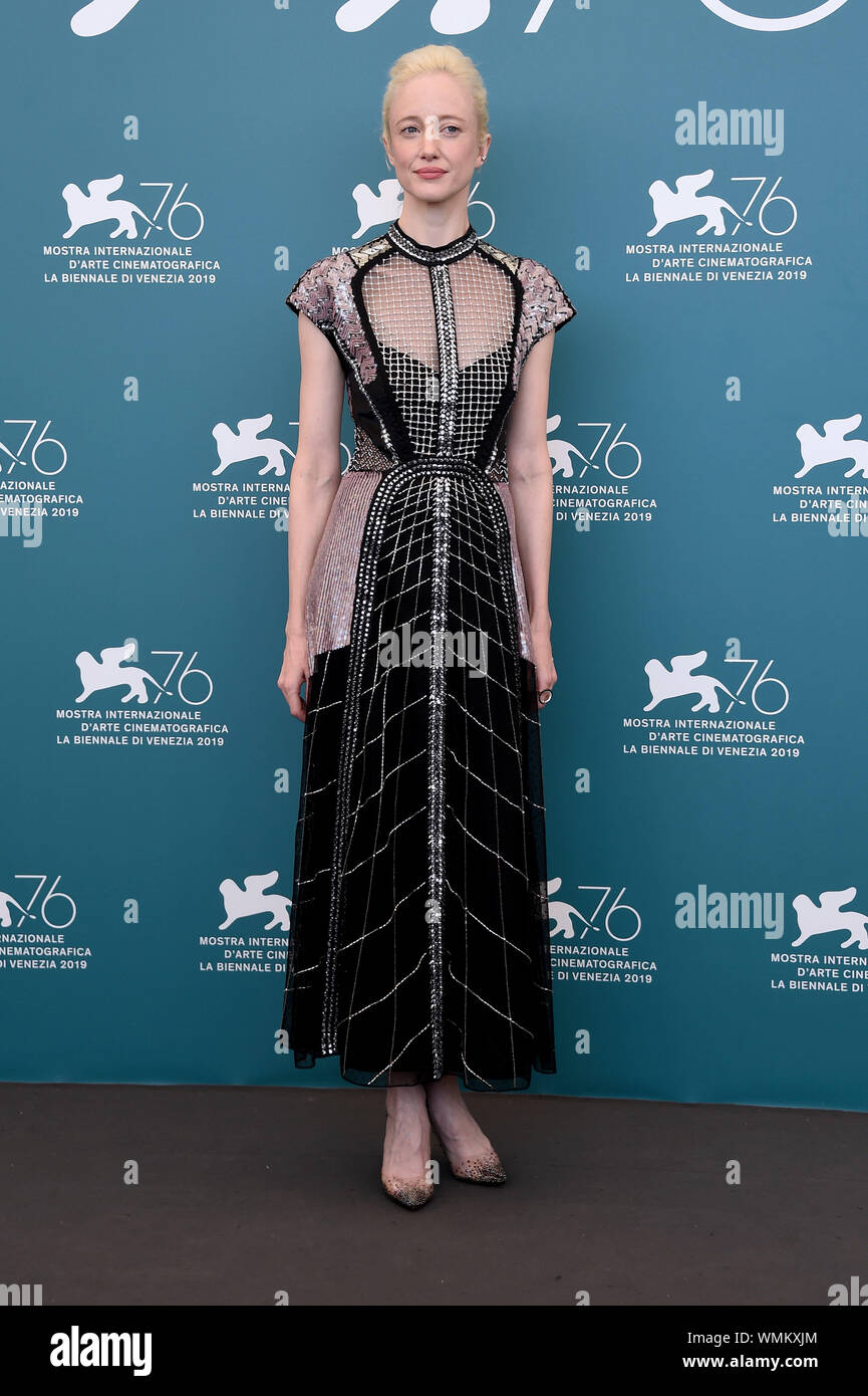 Venise, Italie. 05 Sep, 2019. 76e Festival du Film de Venise 2019, une séance de film "ZeroZeroZero". Photo : Andrea Riseborough : Crédit Photo Agency indépendante/Alamy Live News Banque D'Images