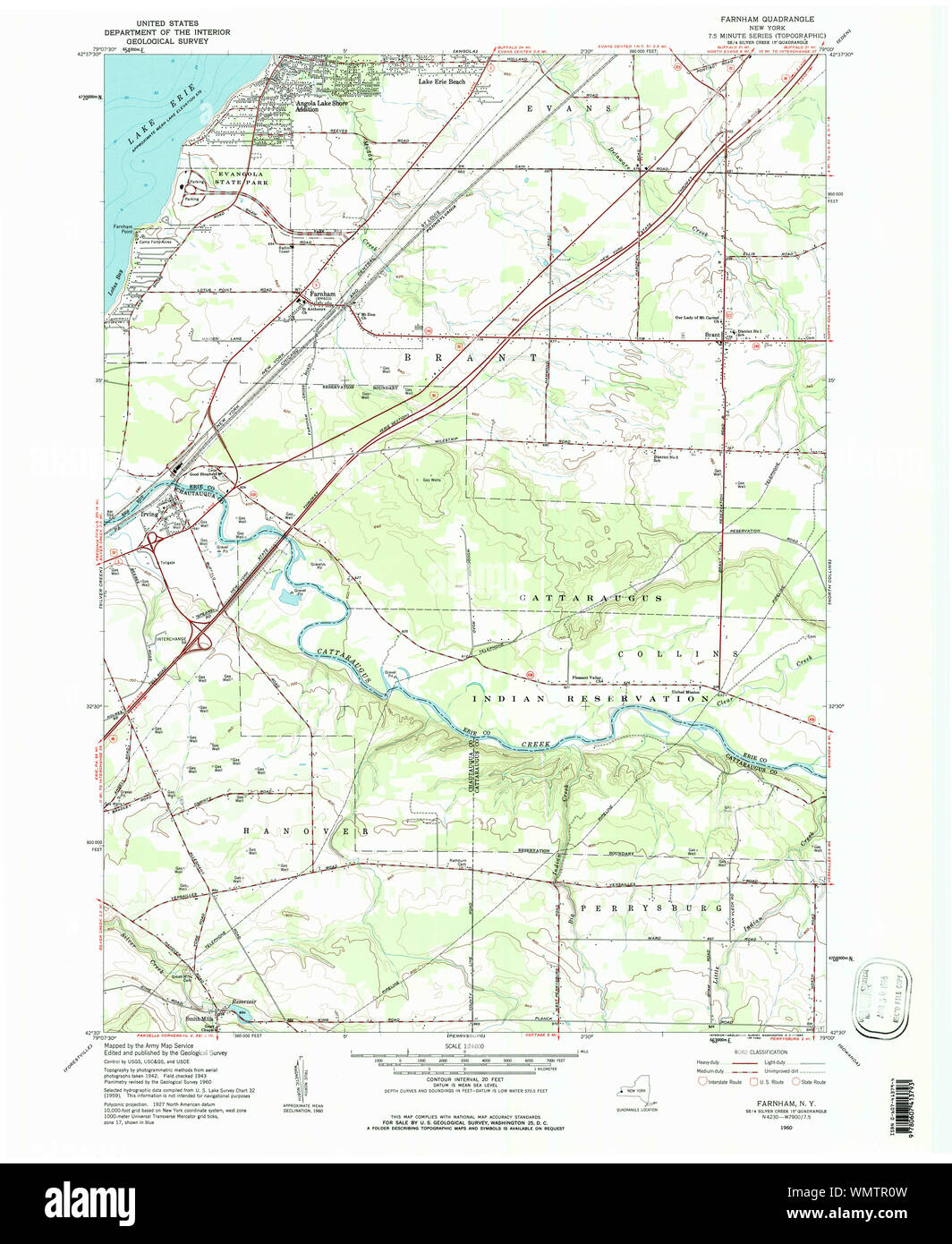 Carte de farnham Banque d'images détourées Alamy