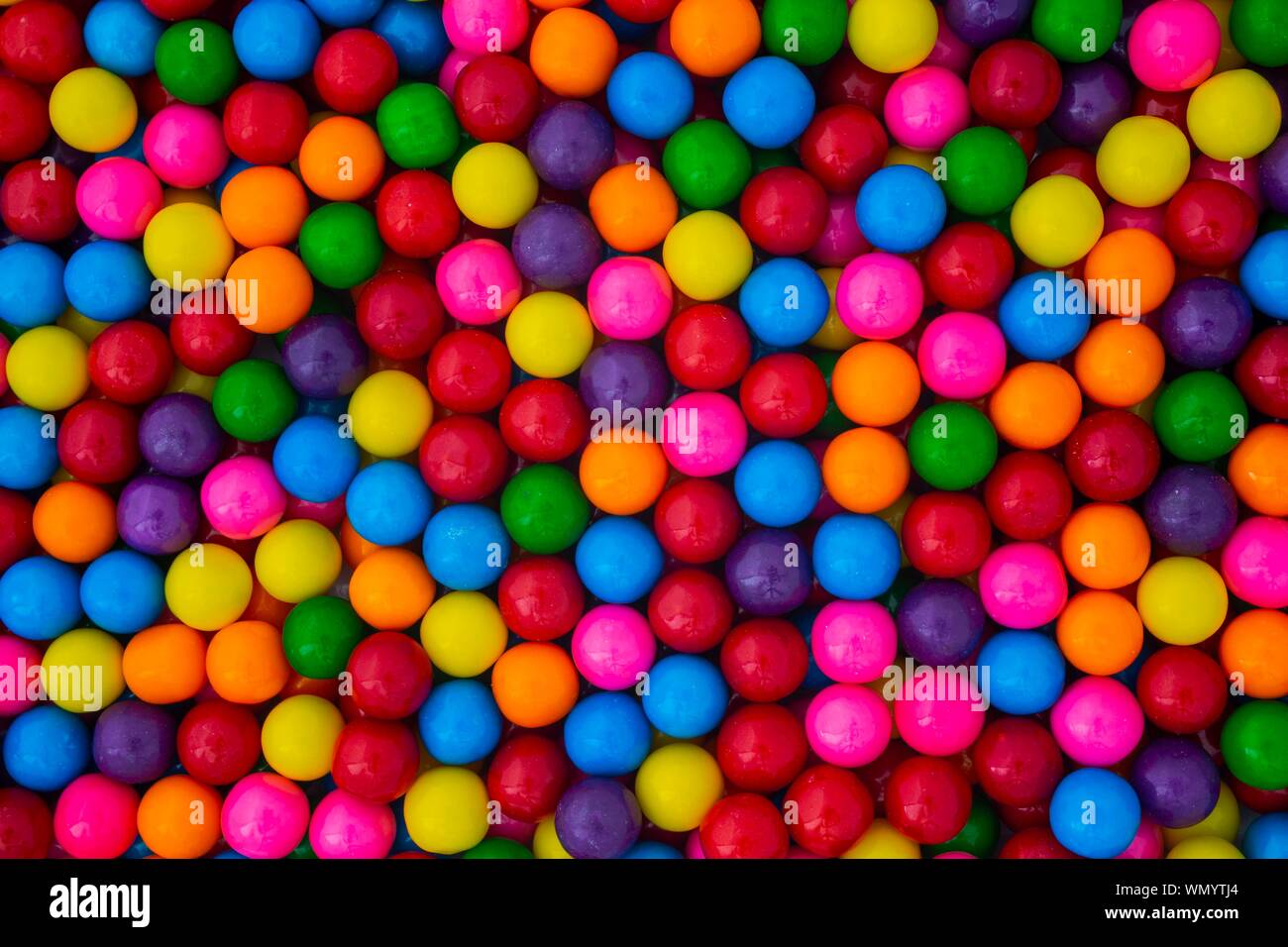 Multi Colored bulle de gomme, bonbons, Canada Banque D'Images