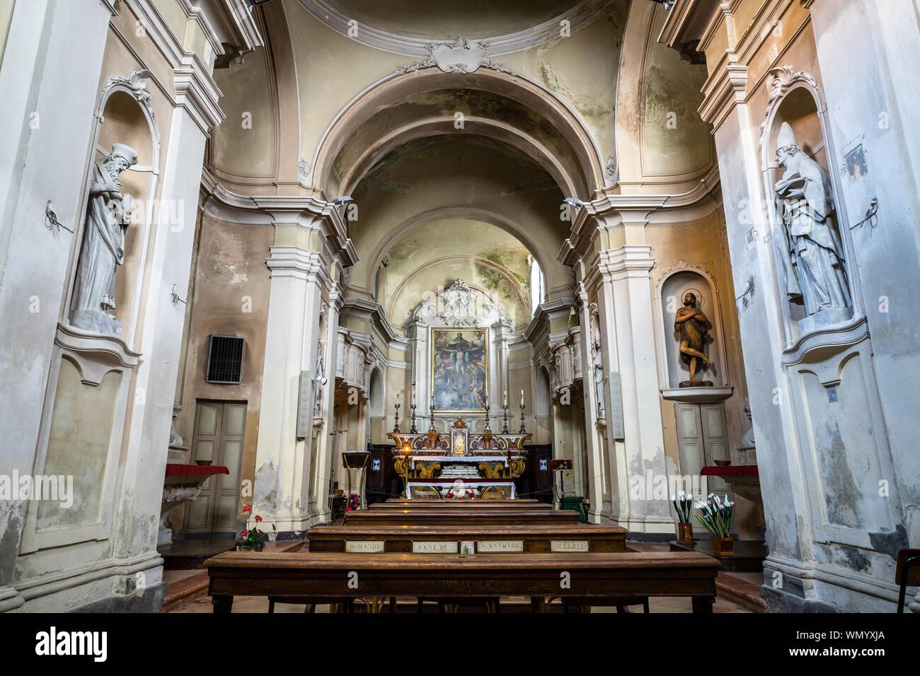 Oratorio della Santissima Trinita, Verdi à Busseto, Memorial, Province de Parme, Emilie-Romagne, Italie Banque D'Images