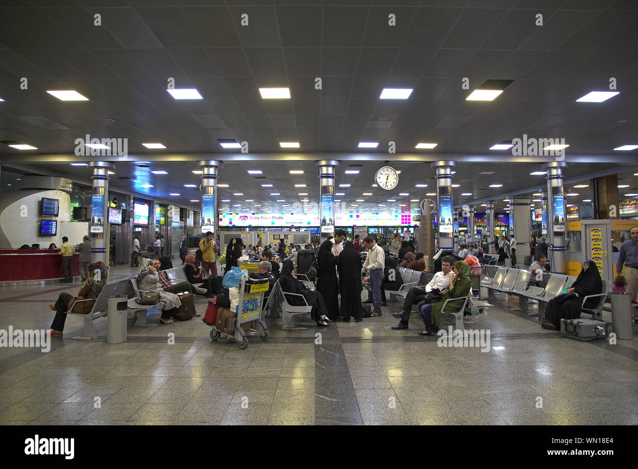 Ville de l'aéroport de Téhéran, Iran Banque D'Images