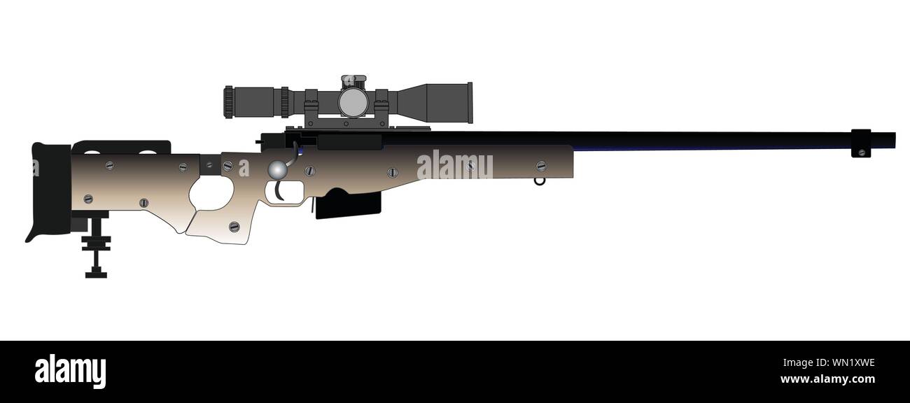 Sniper Rifle Weapon Banque D Image Et Photos Alamy