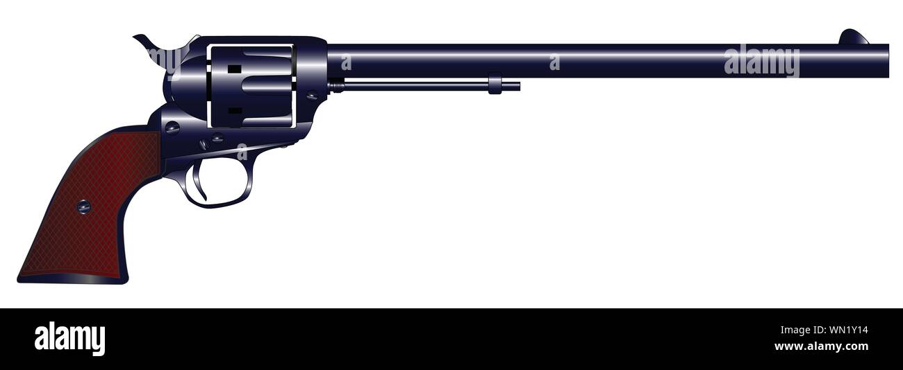 Long Canon Canon 6 Illustration de Vecteur