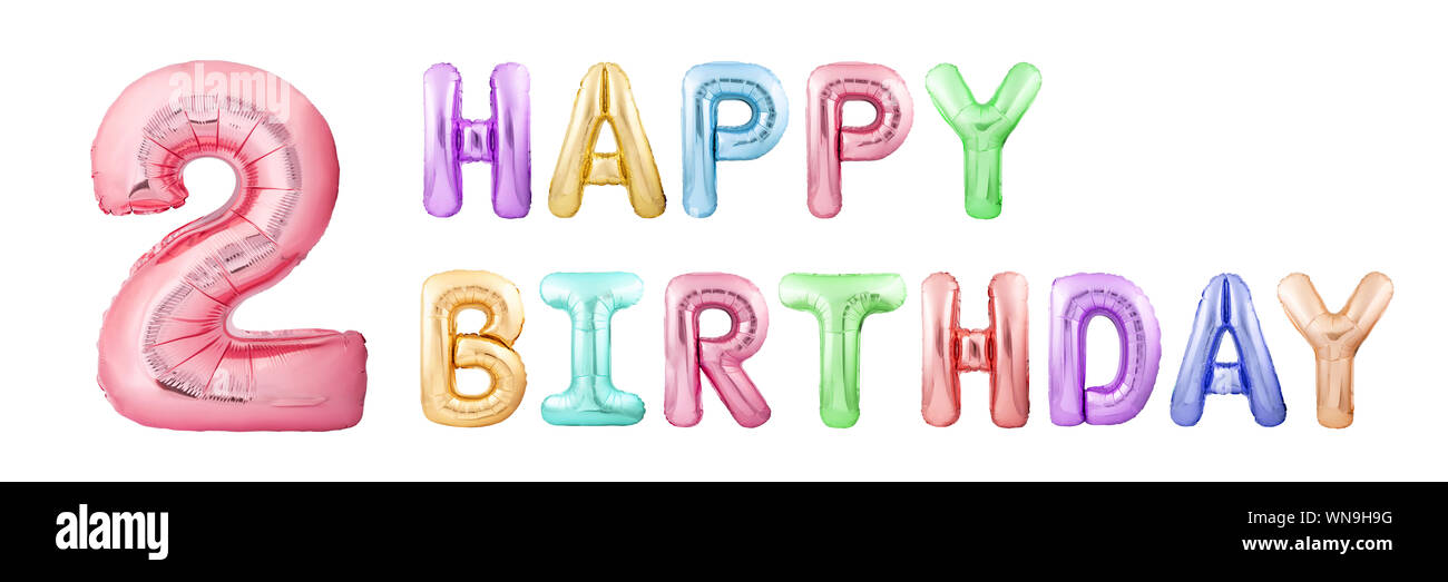 Happy Birthday Words Phrase Banque De Photographies Et D Images A Haute Resolution Alamy