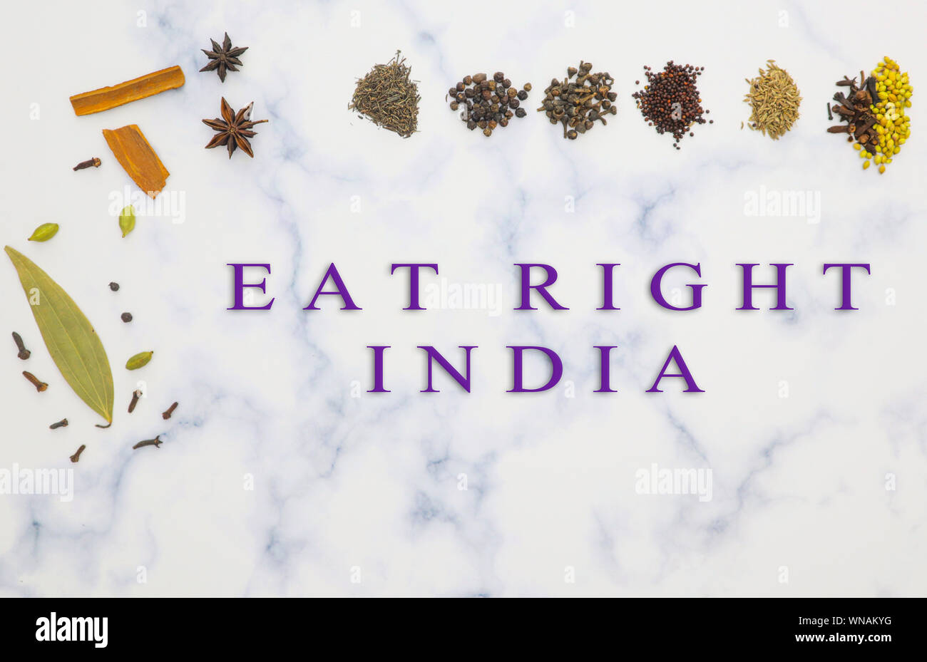 Concept de mouvement Inde droite campagne lancée par le Gouvernement indien pour promouvoir la santé et le développement durable. Banque D'Images