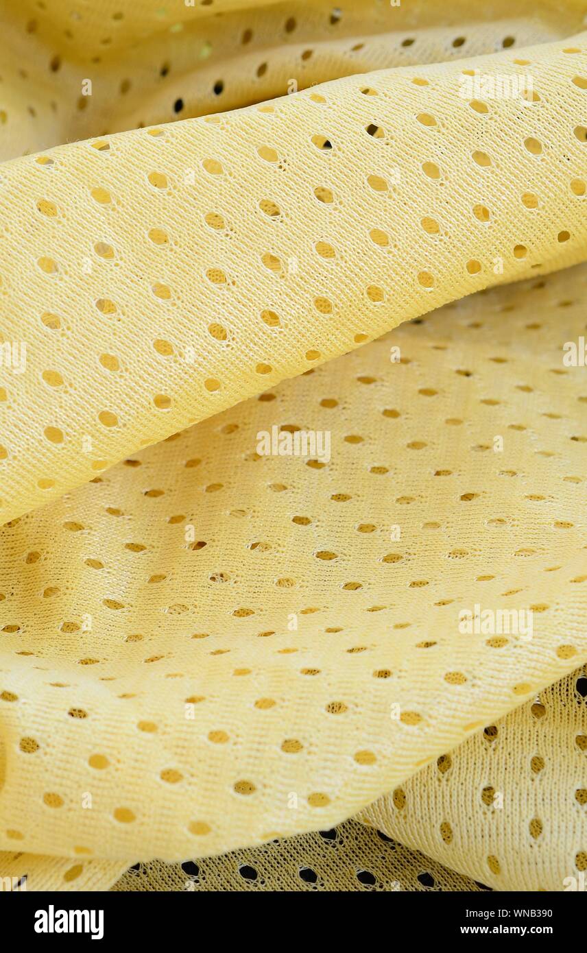 Tissu de nylon polyester avec maille respirante. Matériel pour vêtements de  sport Photo Stock - Alamy