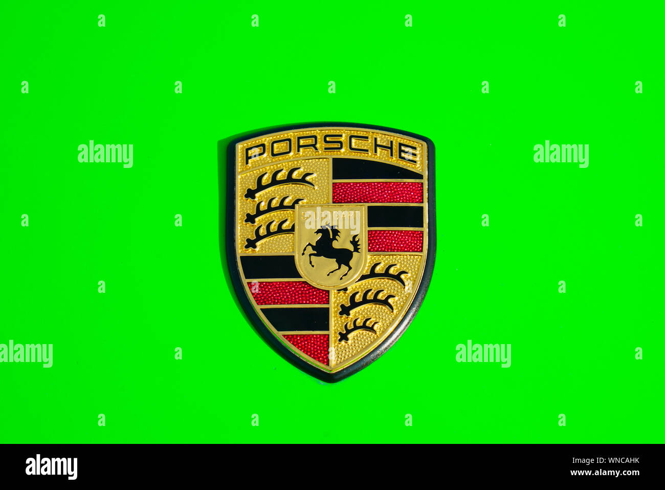 Laval,Québec,Canada,Août 30,2019.Porsche 911 à une exposition de voiture à Laval,Québec,Canada.Credit:Mario Beauregard/Alamy News Banque D'Images