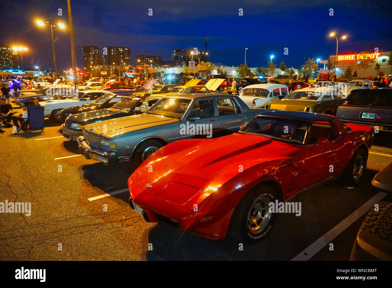 Laval,Québec,Canada,Août 30,2019.Porsche 911 à une exposition de voiture à Laval,Québec,Canada.Credit:Mario Beauregard/Alamy News Banque D'Images