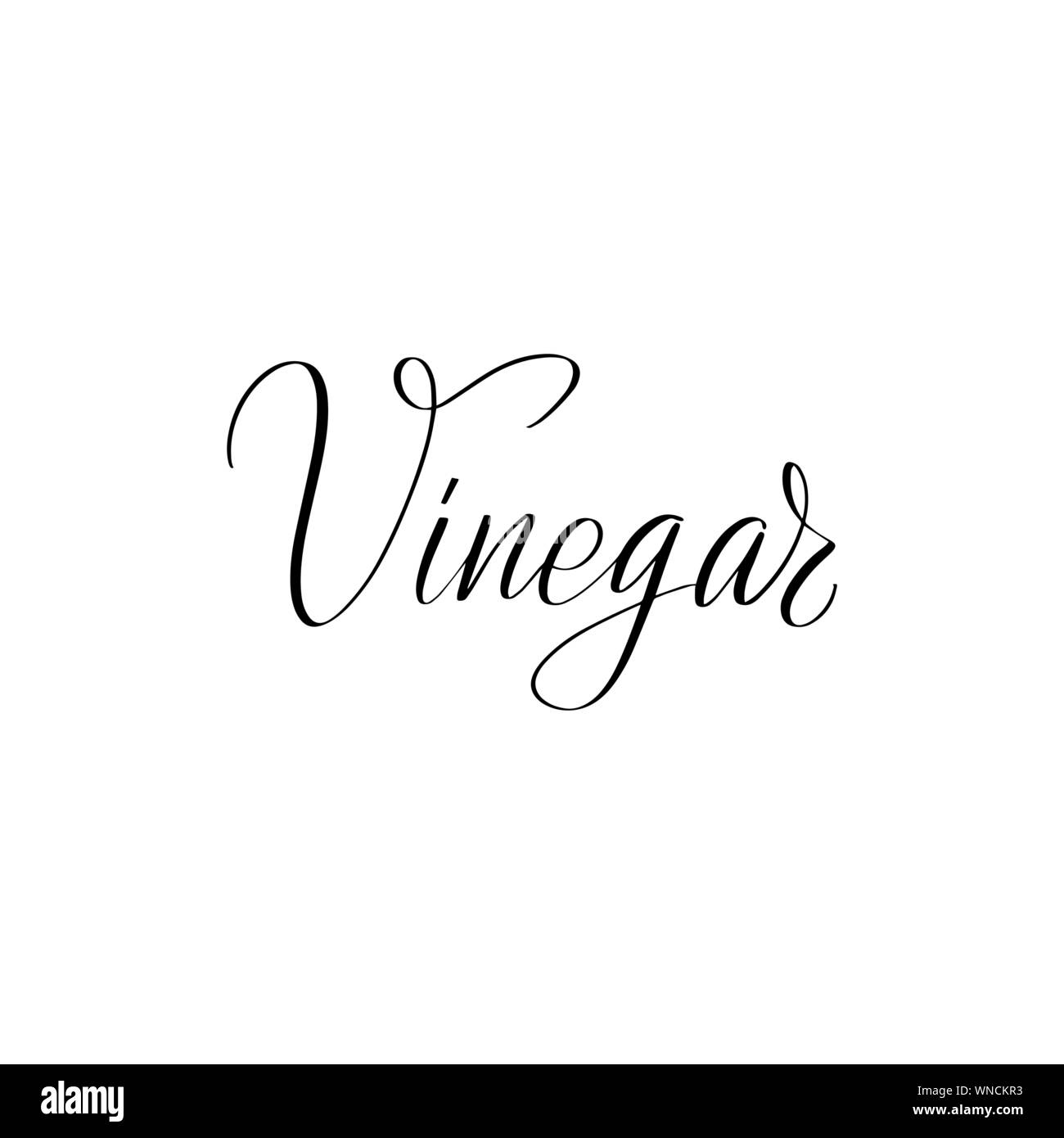 La main d'inspiration lettrage pinceau . Vector illustration calligraphie Illustration de Vecteur