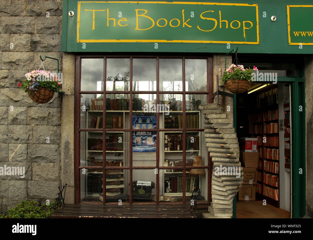 Book Shop, Wigtown, Dumfries & Galloway, Scotland, UK Banque D'Images