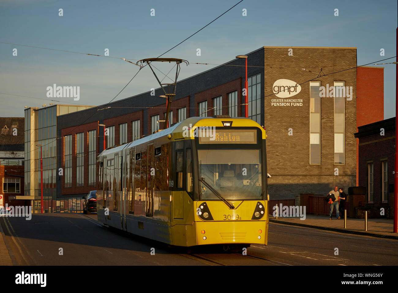 Tameside, GMPF AC - Greater Manchester Pension Fund - Guardsman Tony Downes House, 5 Manchester Road, Droylsden Banque D'Images