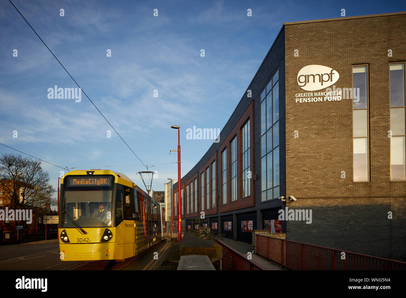 Tameside, GMPF AC - Greater Manchester Pension Fund - Guardsman Tony Downes House, 5 Manchester Road, Droylsden Banque D'Images