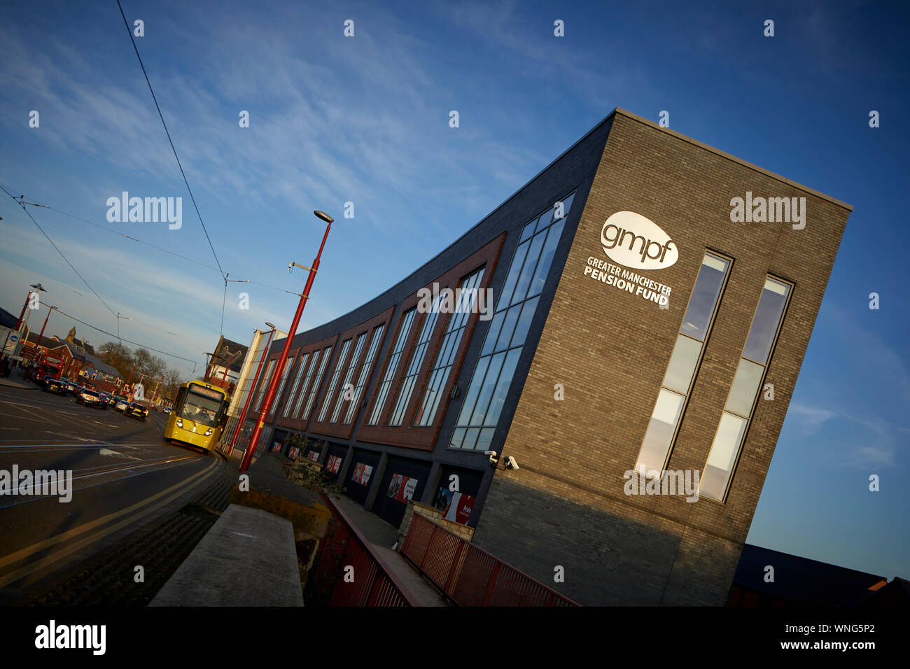 Tameside, GMPF AC - Greater Manchester Pension Fund - Guardsman Tony Downes House, 5 Manchester Road, Droylsden Banque D'Images