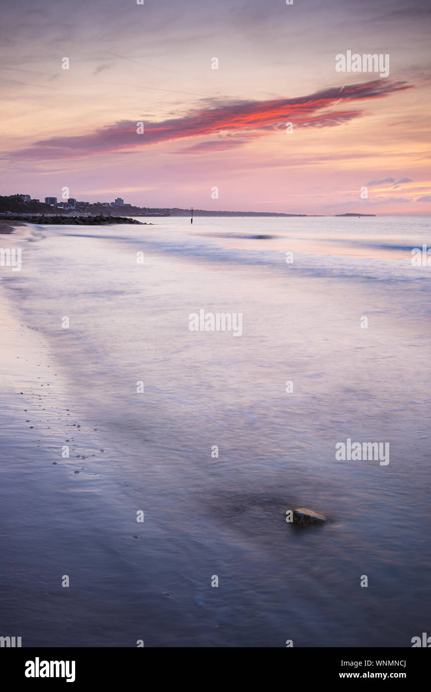 La plage de Bournemouth Banque D'Images