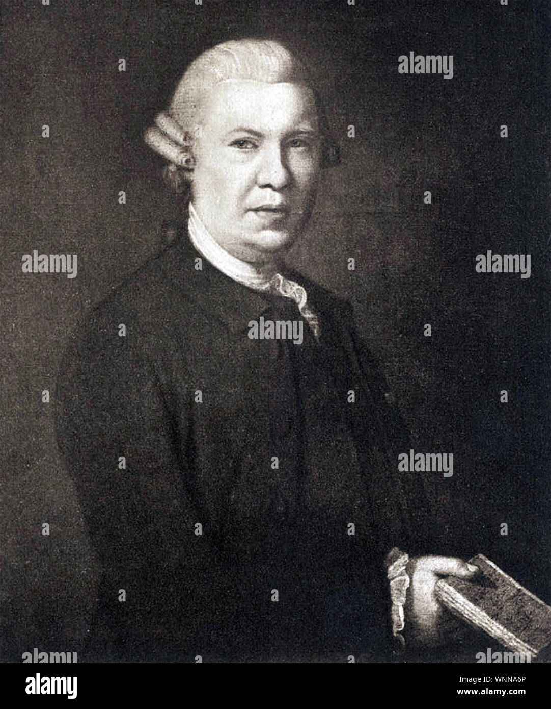 JOHN MURRAY (1737-1793) Scottish Royal Marines et fondateur de la maison d'édition qui porte son nom Banque D'Images
