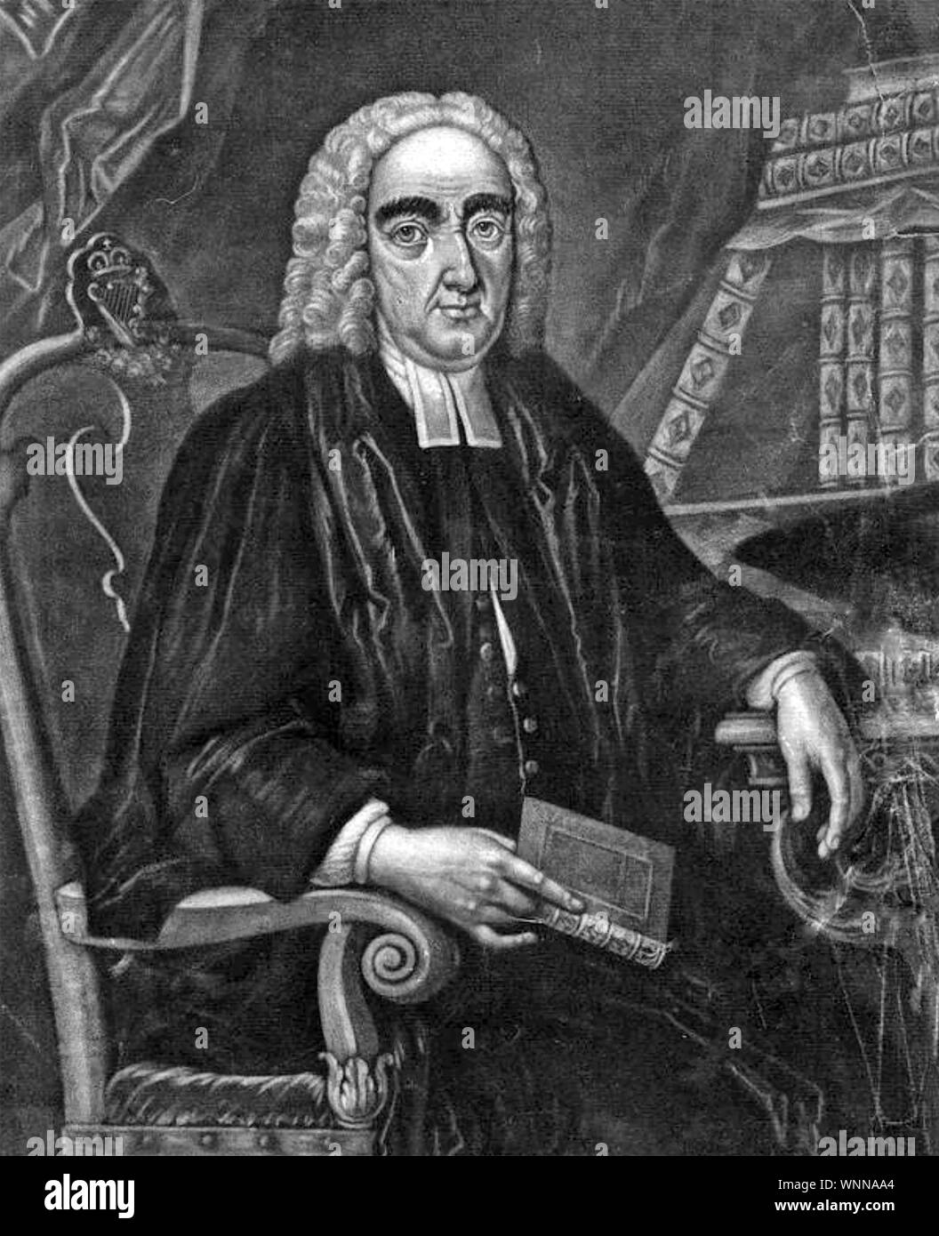 JONATHAN SWIFT (1667-1745), poète satirique anglo-irlandais et clerc Banque D'Images