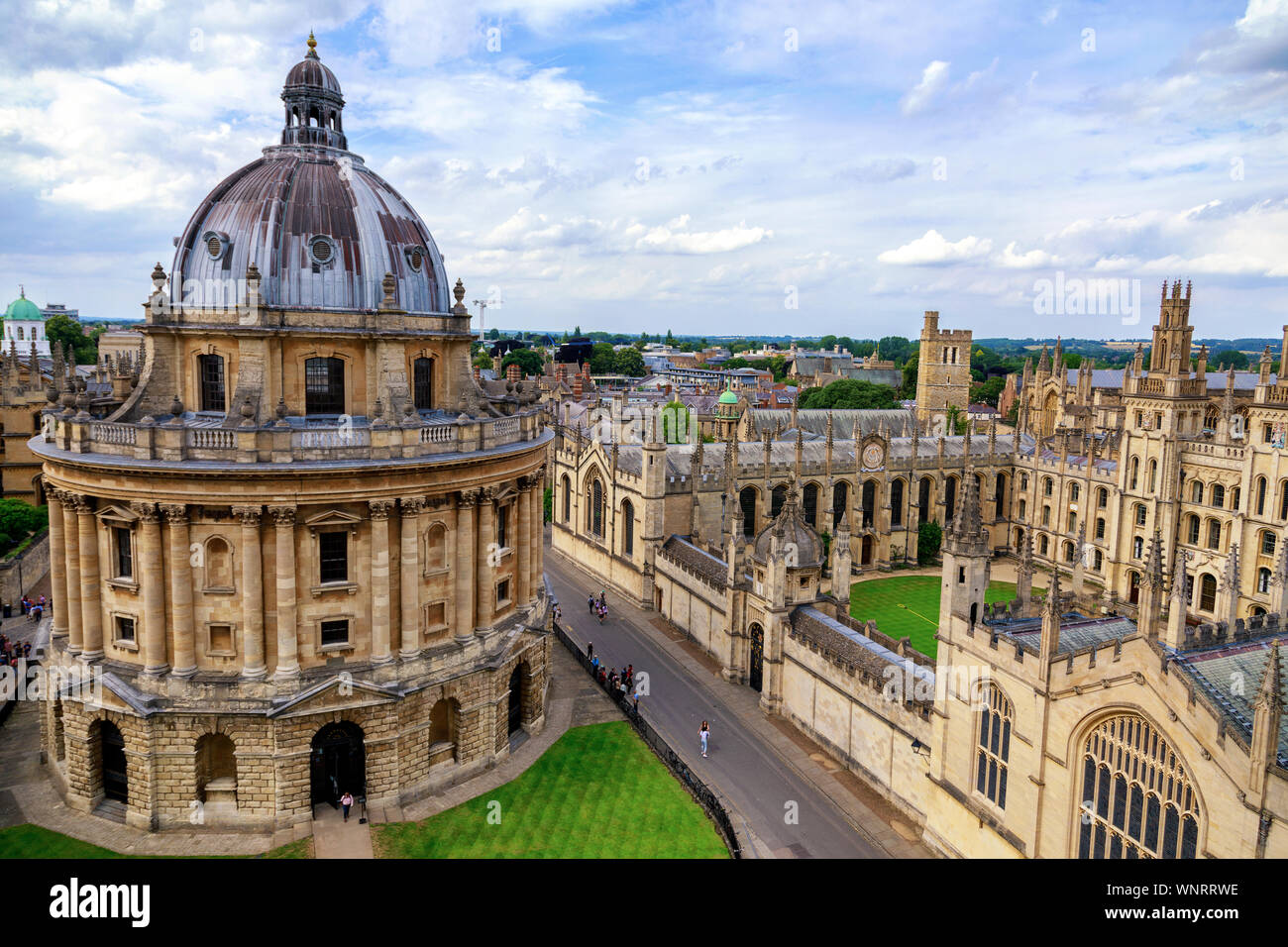 Radcliffe Camera établissement emblématique de Oxford, Université de Oxford City dans l'Oxfordshire en Angleterre Banque D'Images