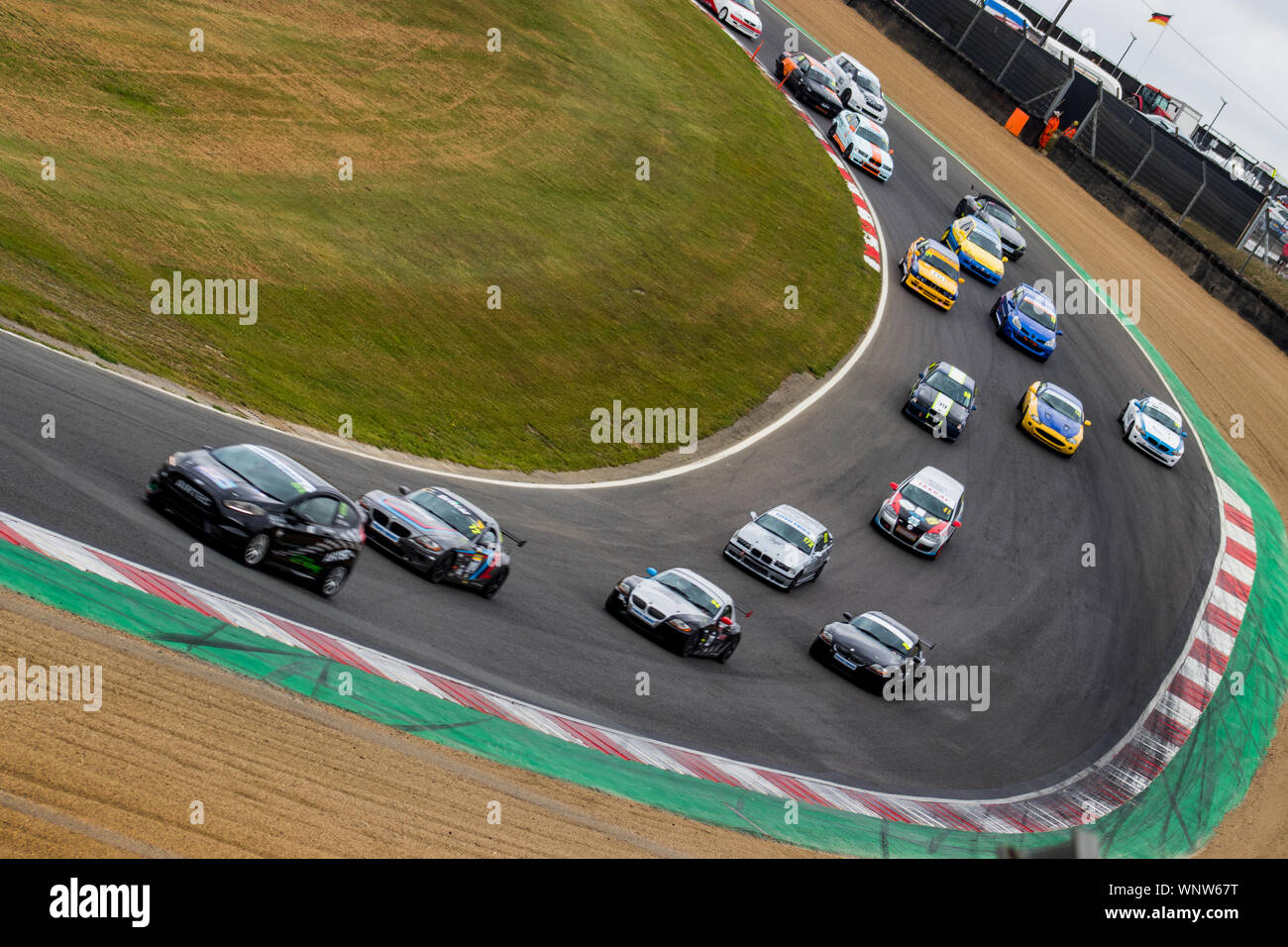 Paddock hill bend Banque D'Images