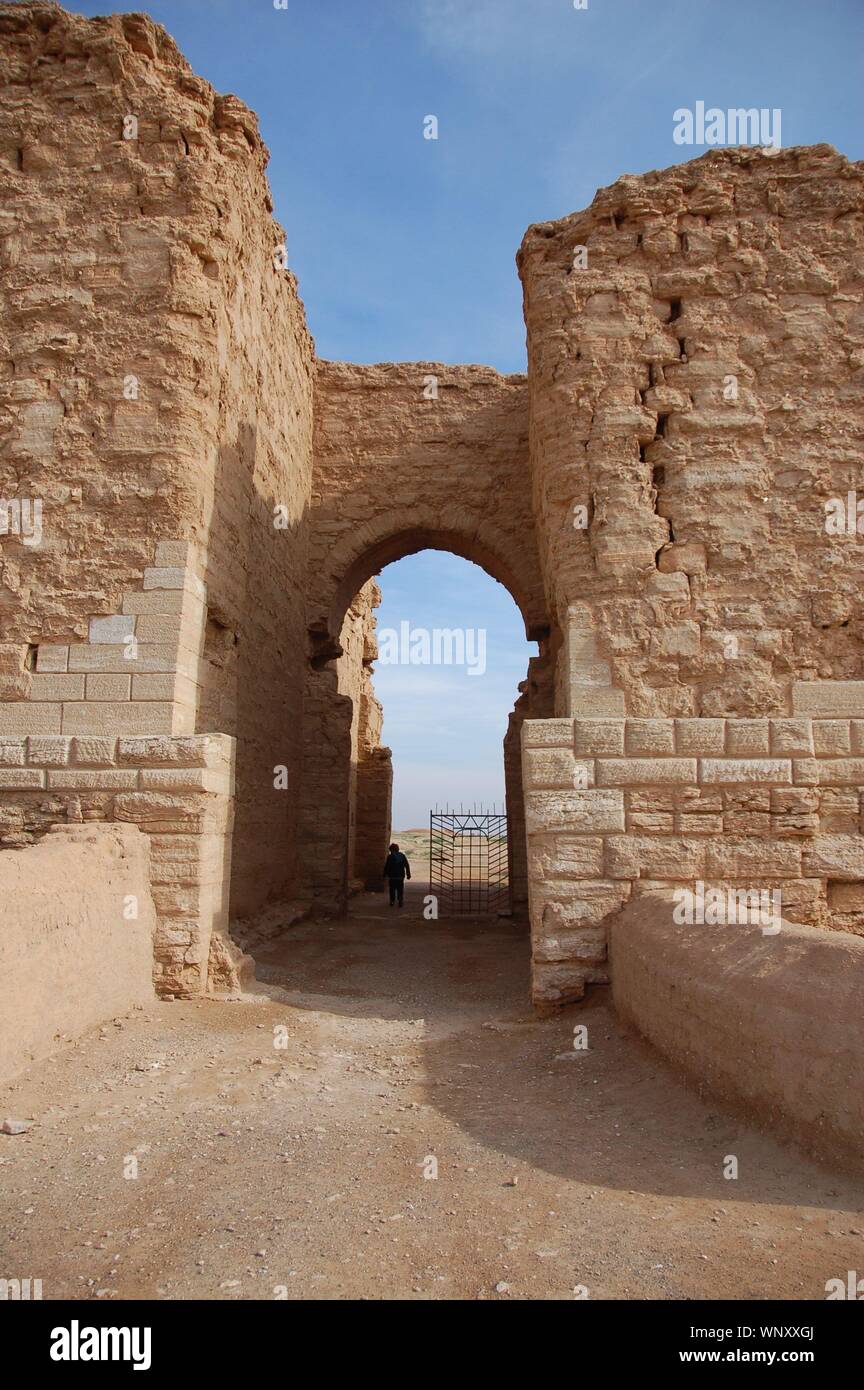 Site archéologique de Dura Europos Banque D'Images