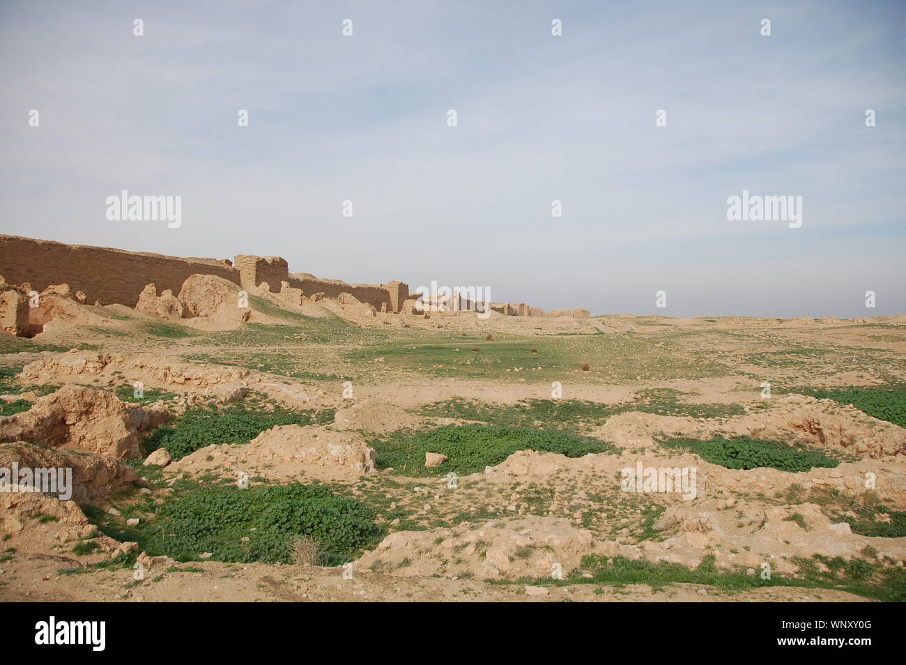 Site archéologique de Dura Europos Banque D'Images