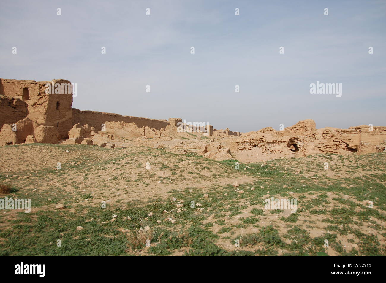 Site archéologique de Dura Europos Banque D'Images