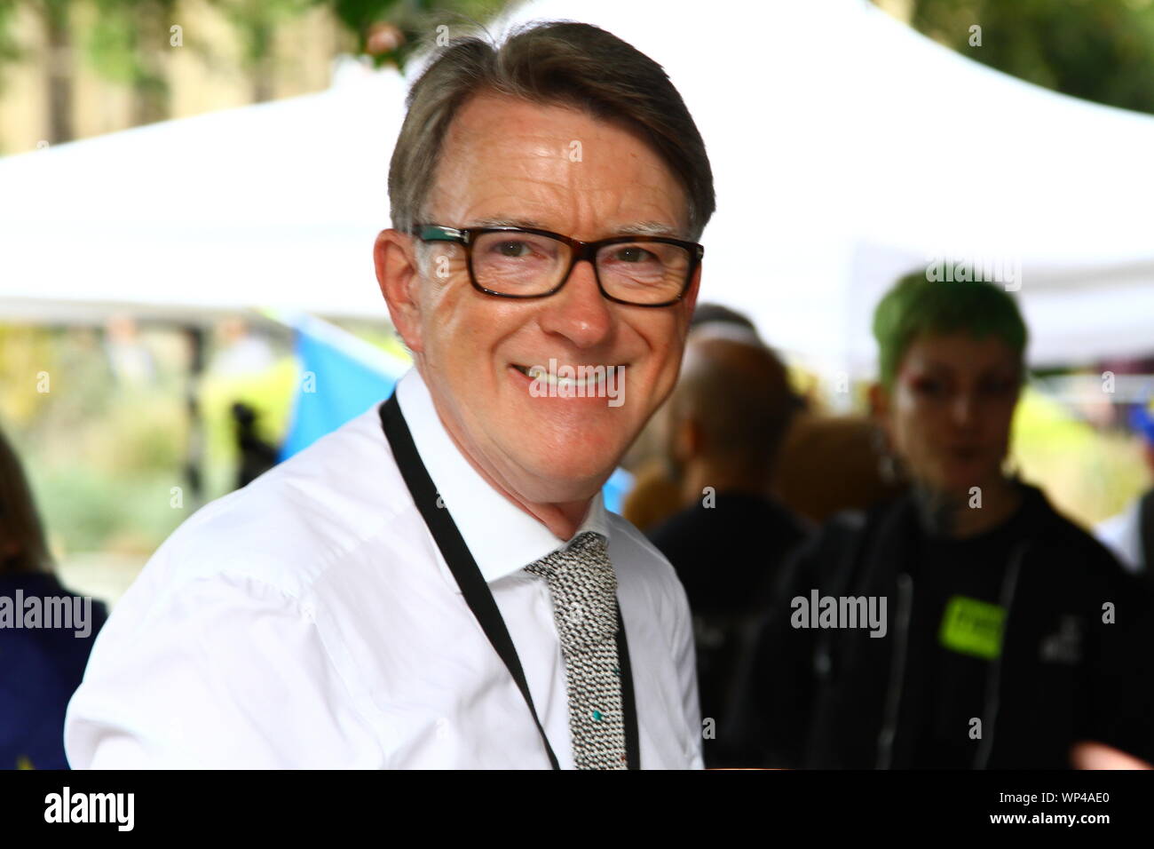 LORD PETER MANDELSON. FÊTE DU TRAVAIL. CHAMBRE DES LORDS. Banque D'Images