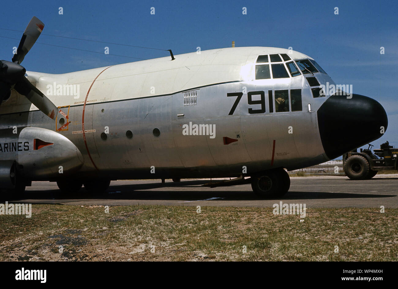 Vietnam-Krieg / Guerre du Vietnam - USMC United States Marine Corps Hercules Lockheed GV-1 Banque D'Images