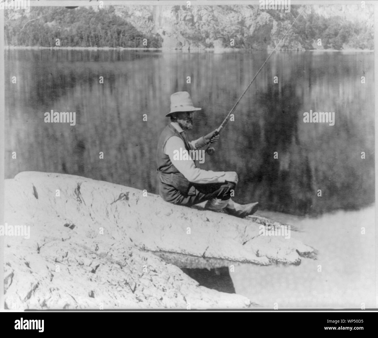 Ingersoll juge : plage de galets Rock : North Bay : Moosehead Lake Banque D'Images