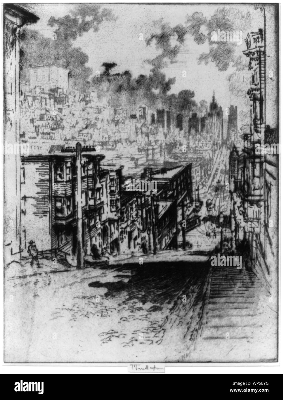 Kearney Street, San Francisco Banque D'Images