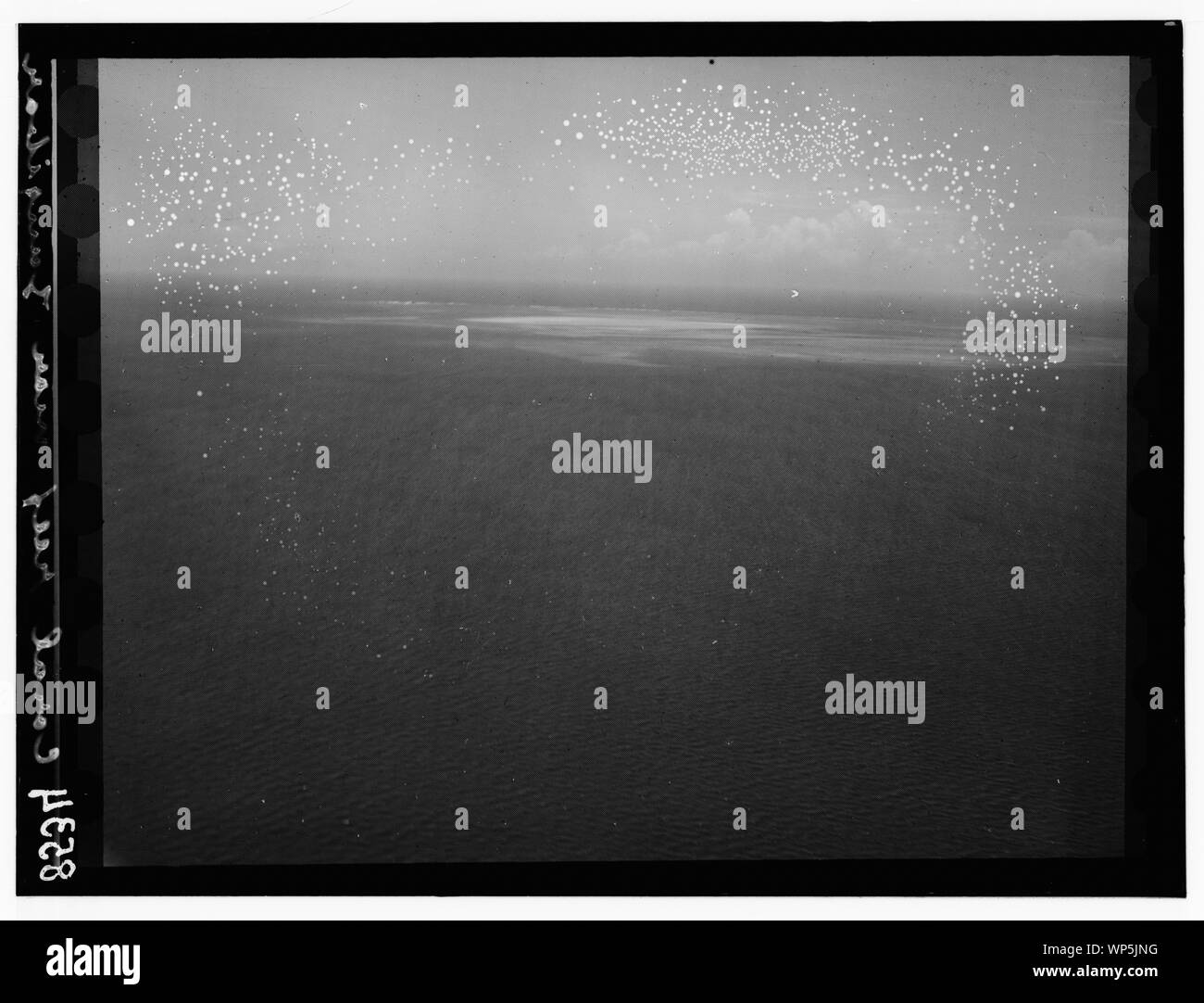 La colonie du Kenya. En route pour Zanzibar. Les récifs coralliens le long de côte est Banque D'Images