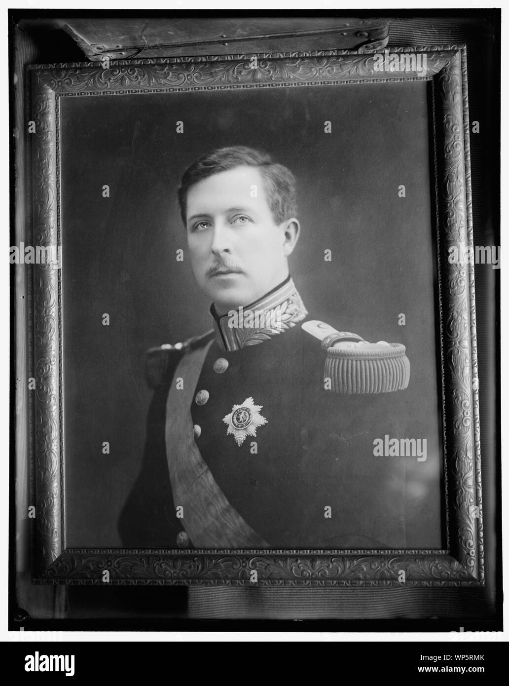 Le roi Albert de Belgique Banque D'Images