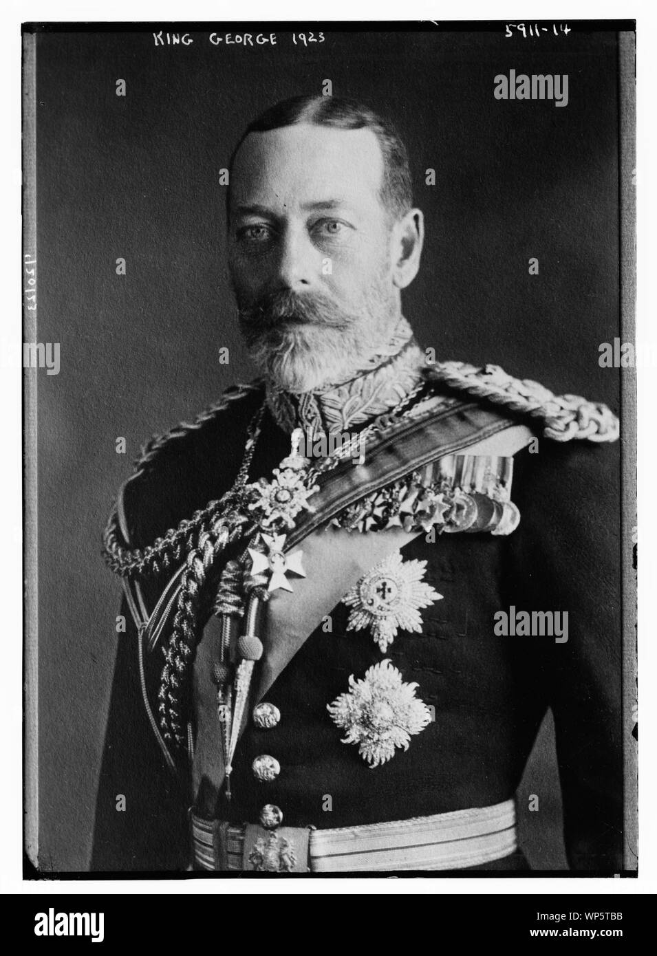 1923 King George Banque D'Images