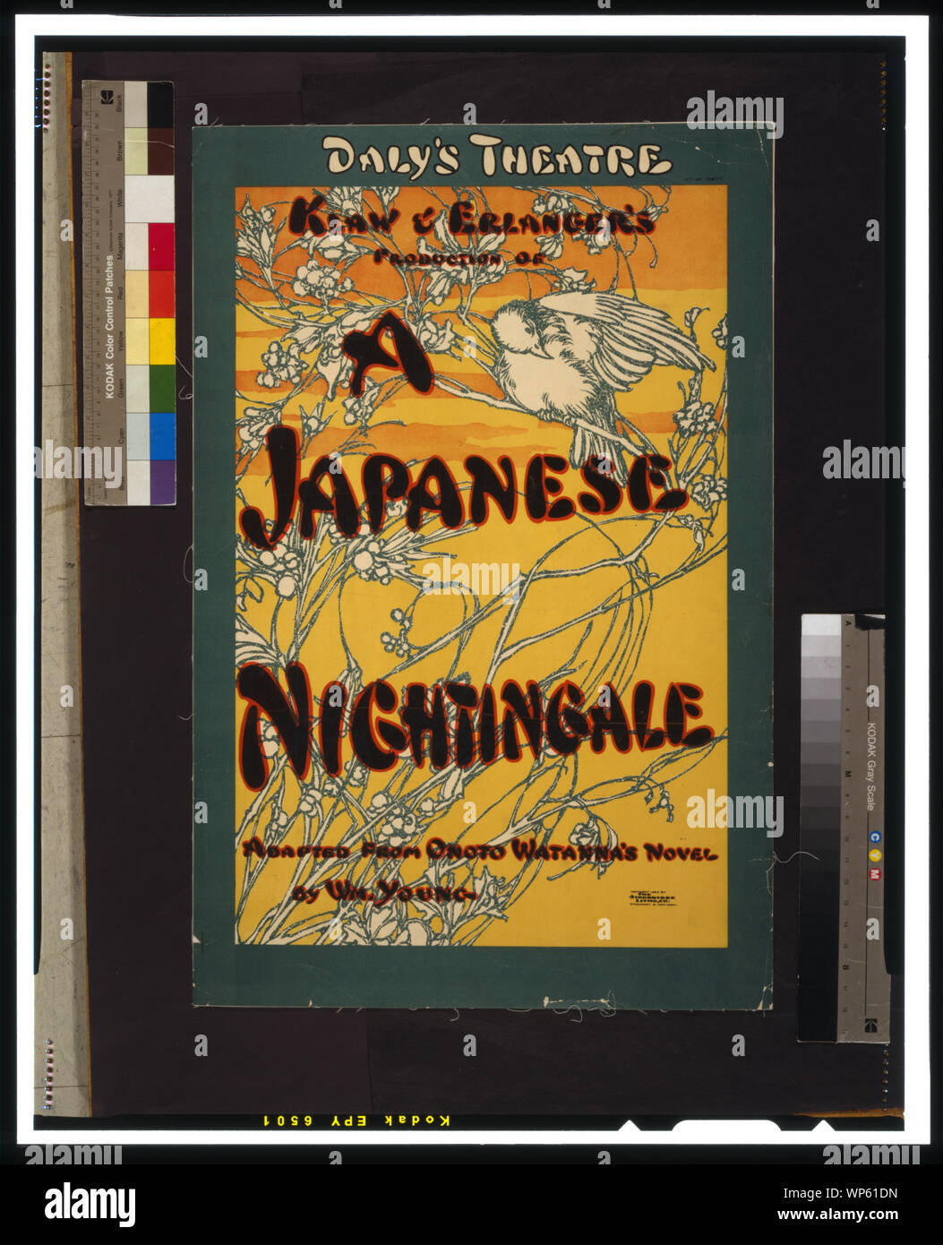 Klaw & Erlanger's production d'un rossignol japonais adapté d'Onoto Watanna's roman de Wm. Les jeunes. Banque D'Images