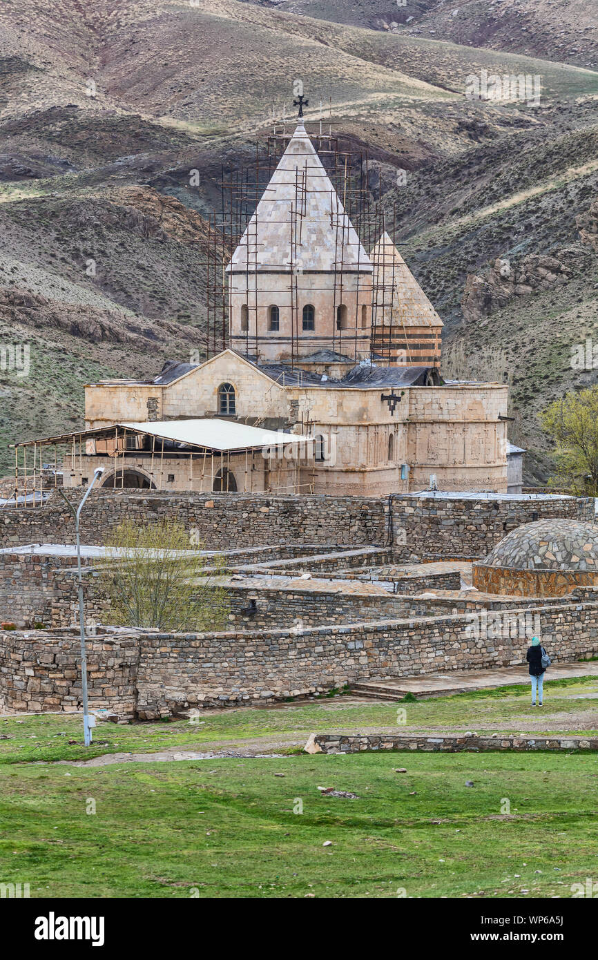 Saint Thaddeus Eglise Arménienne, Qareh Kelisa, Qarah Kalisa, Chaldoran County, Province de l'Ouest, l'Iran Banque D'Images Saint Thaddeus Eglise Arménienne, Qareh Kelisa, Qarah Kalisa, Chaldoran County, Province de l'Ouest, l'Iran Banque D'Images