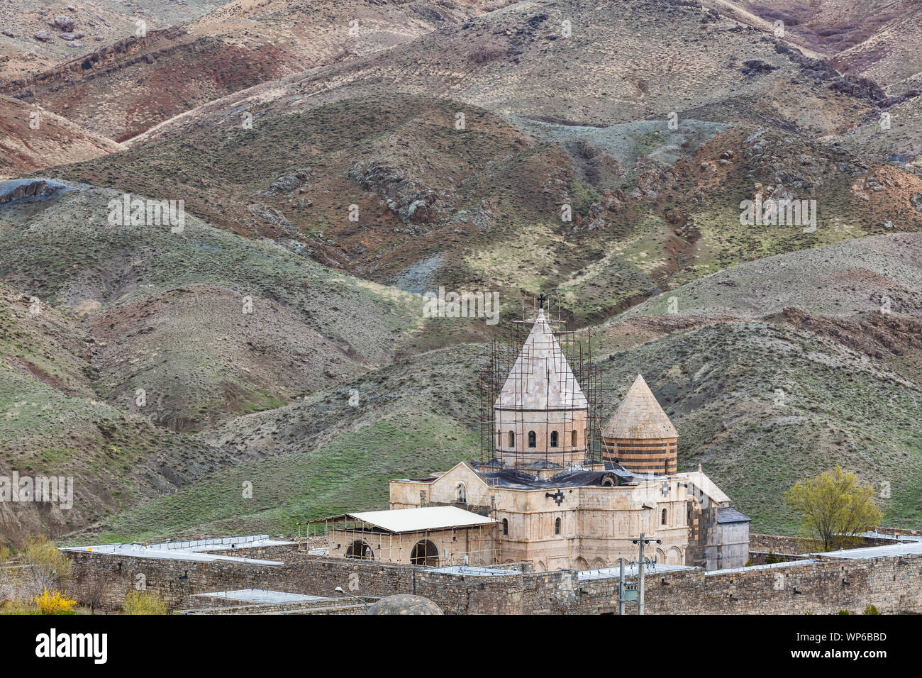 Saint Thaddeus Eglise Arménienne, Qareh Kelisa, Qarah Kalisa, Chaldoran County, Province de l'Ouest, l'Iran Banque D'Images Saint Thaddeus Eglise Arménienne, Qareh Kelisa, Qarah Kalisa, Chaldoran County, Province de l'Ouest, l'Iran Banque D'Images