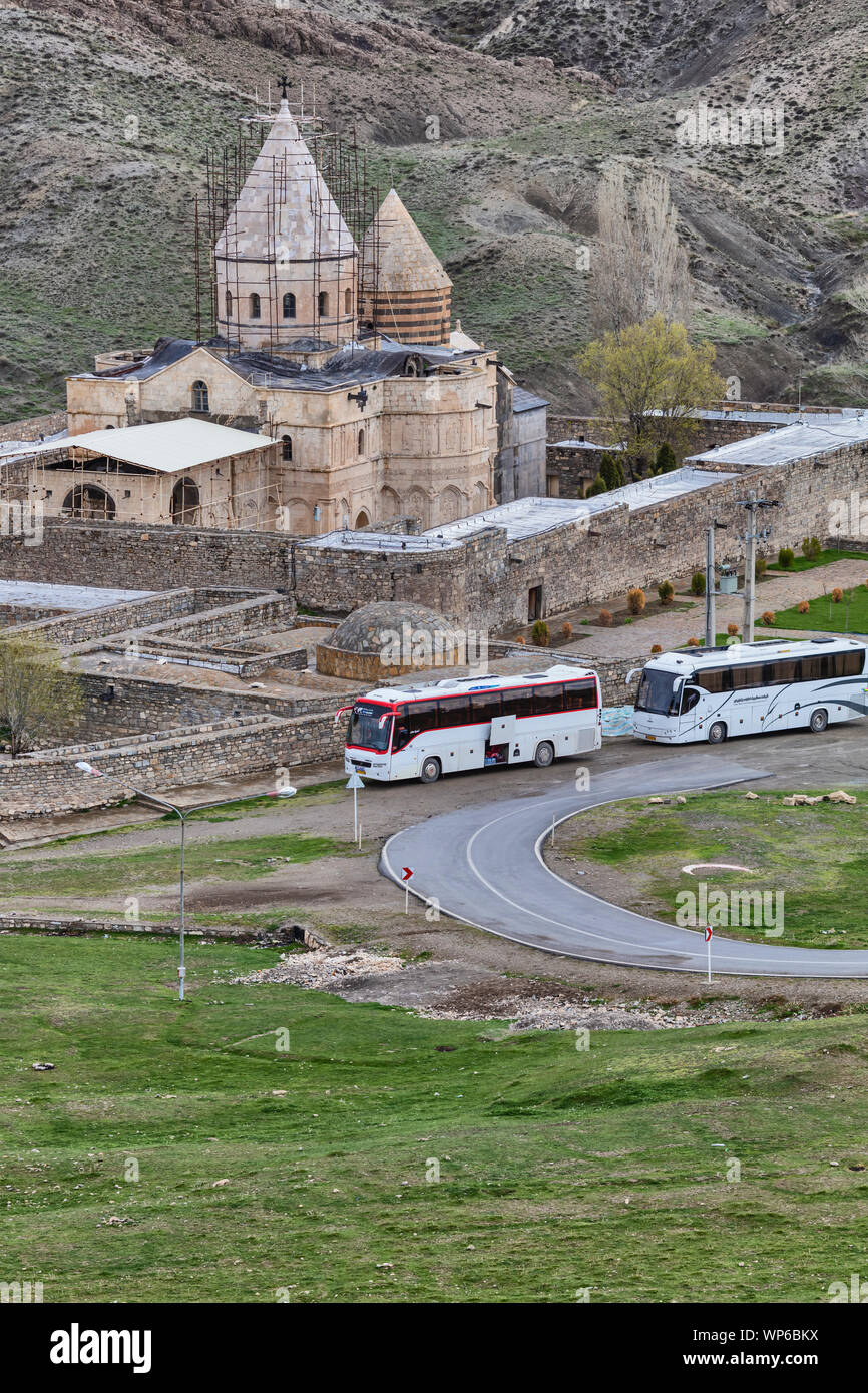 Saint Thaddeus Eglise Arménienne, Qareh Kelisa, Qarah Kalisa, Chaldoran County, Province de l'Ouest, l'Iran Banque D'Images Saint Thaddeus Eglise Arménienne, Qareh Kelisa, Qarah Kalisa, Chaldoran County, Province de l'Ouest, l'Iran Banque D'Images