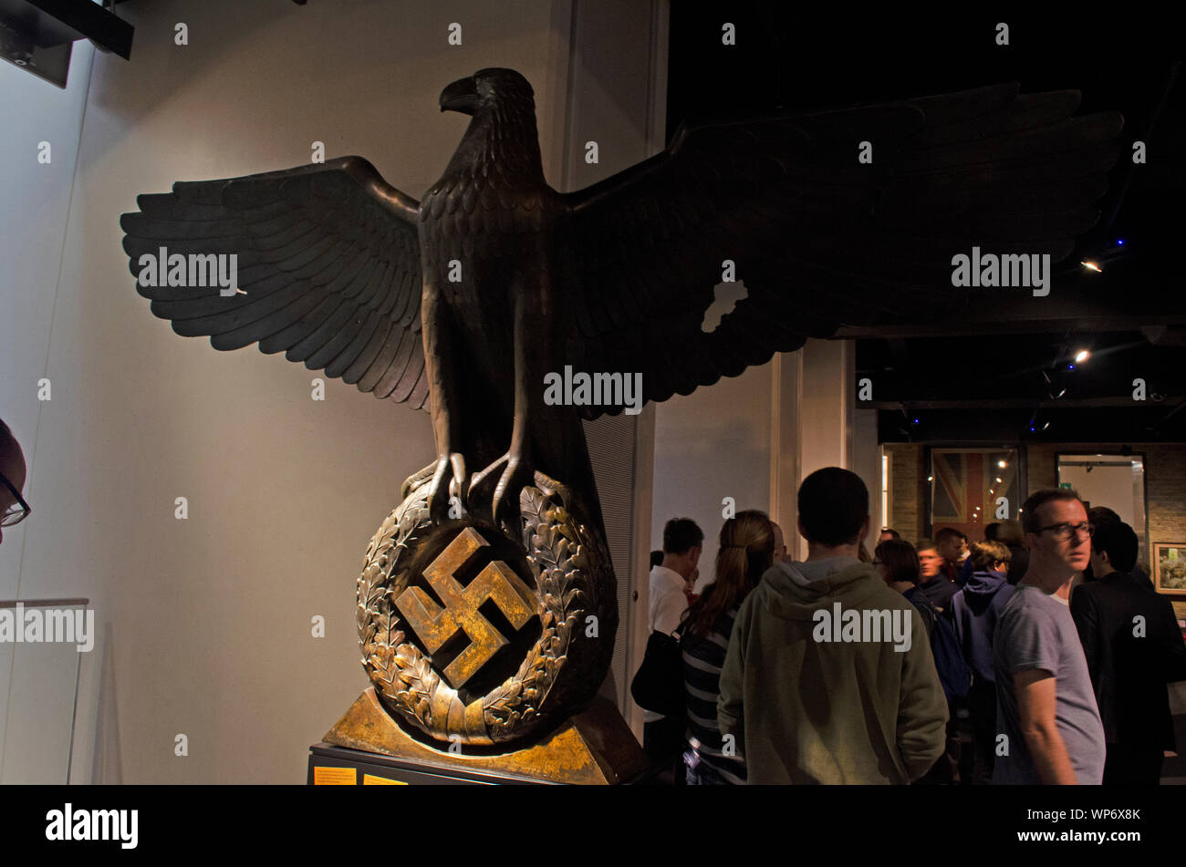 Armoiries de nazi de l'Allemagne, de l'aigle. Banque D'Images