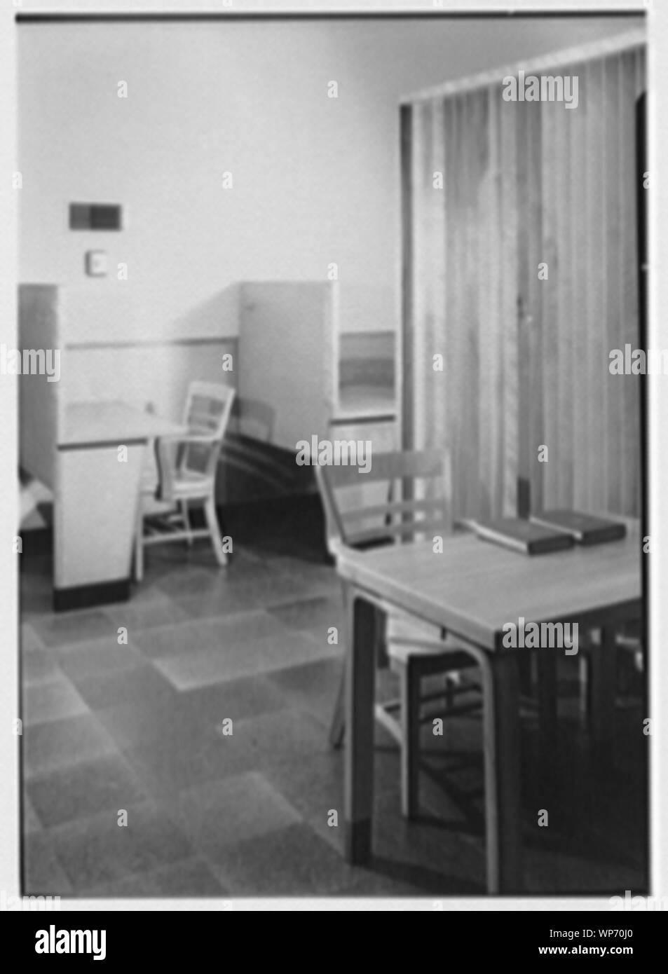 Bibliothèque de Lamont, Harvard University, Cambridge, Massachusetts. Banque D'Images