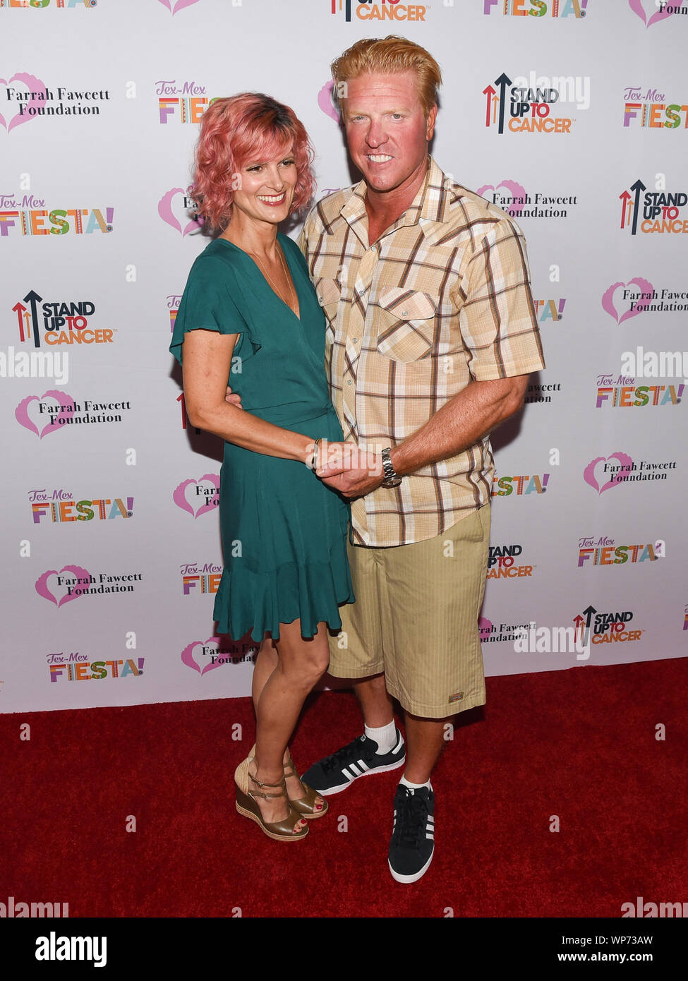 Los Angeles, USA. 06 Sep, 2019. Busey Jake Busey Avril et assiste à la Farrah Fawcett Foundation's Tex-Mex 'Fiesta' hommage à Marcia Cross à Wallis Annenberg Center for the Performing Arts à Los Angeles, Californie, le 6 septembre 2019. Crédit : l'accès Photo/Alamy Live News Banque D'Images